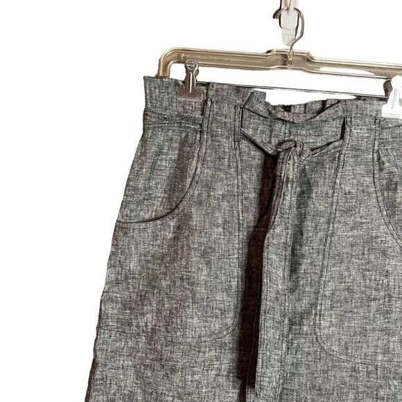 Mario Serrani grey cotton & linen skirt. Size 4 - Picture 6 of 8